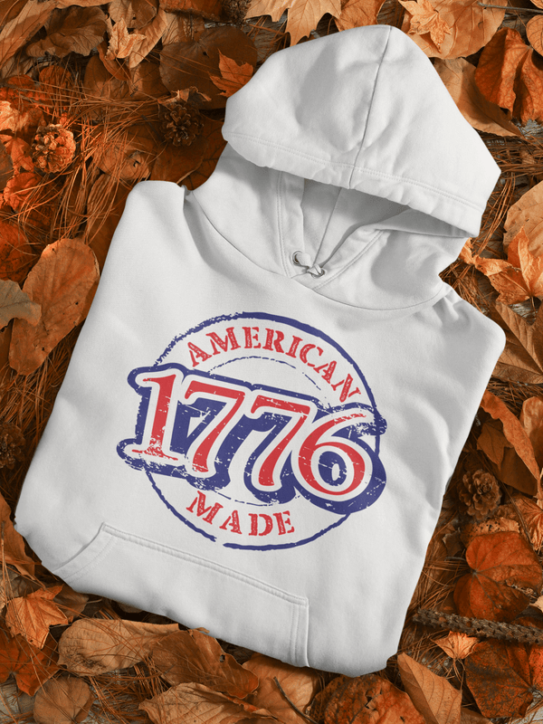 American Made 1776 Patriotic Unisex Hoodie